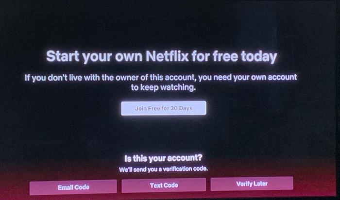 Before downloading Movies on Netflix: Sign up for Netflix account-1