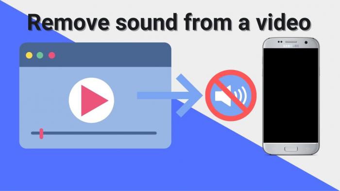how to remove audio from video