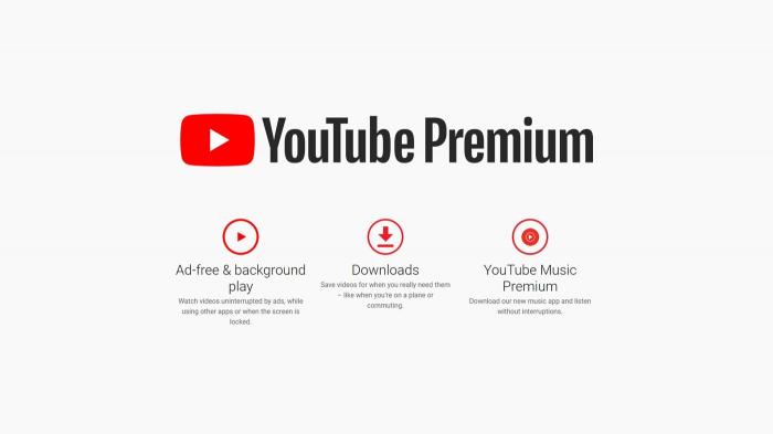 Premium μουσικής YouTube